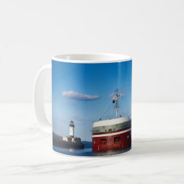 スペリオル湖の船ジョセフ・ブロック コーヒーマグカップ