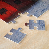 スペリオル湖の船 ジグソーパズル (側面)