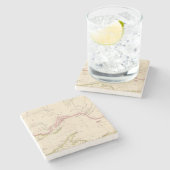 スペリオル湖 ストーンコースター (横)