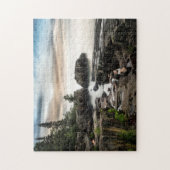 スペリオル湖|ミネソタの海岸 ジグソーパズル (縦)