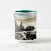スペリオル湖|ミネソタの海岸 マグカップ (中央)