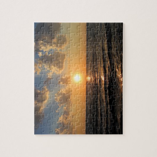 スペリオル湖- 8x10 -の日没110 PC ジグソーパズル (縦)