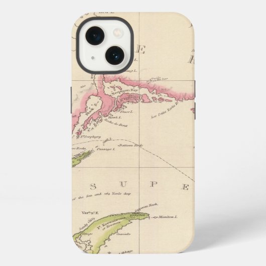スペリオル湖 iPhoneケース (裏面)