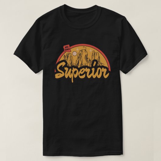 スペリオル アリゾナ Tシャツ (デザイン正面)
