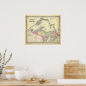 スペリオール湖とミシガン北部 ポスター (キッチン)