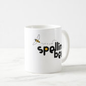 スペリングコンテストのチャンピオンのマグ コーヒーマグカップ (正面右)