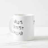 スペリングコンテストのチャンピオンのマグ コーヒーマグカップ (正面左)