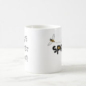 スペリングコンテストのチャンピオンのマグ コーヒーマグカップ (中央)