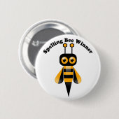 スペリングコンテストの勝者 缶バッジ (正面&裏面)