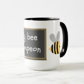 スペリングコンテストのChampeonの誤ったつづりのユーモア マグカップ (正面右)