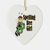 スペリングビー女子のまわりに セラミックオーナメント (右)