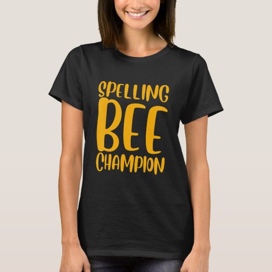 スペリングBee Champ Tシャツ (正面)