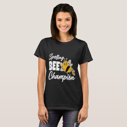 スペリングBee Champ Tシャツ (正面フル)