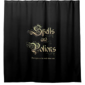 スペルとオプション シャワーカーテン (正面)