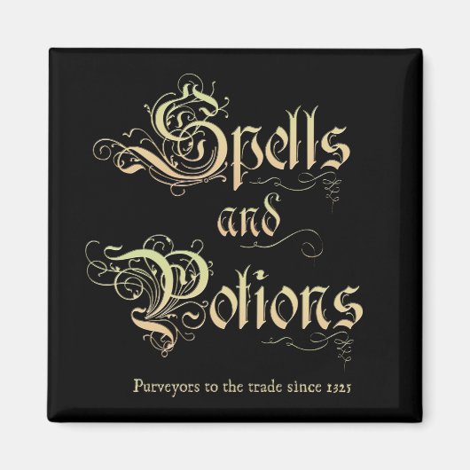 スペルとオプション マグネット (正面)