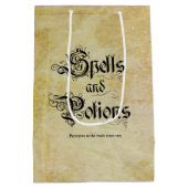 スペルとオプション ミディアムペーパーバッグ (裏面)