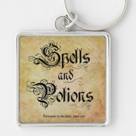 スペルとポーションのキーチェーン キーホルダー