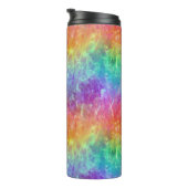 スペルキャスター – ヴィヴィヴィヴィッドレインボーグラデーションプリズム： タンブラー (回転右)