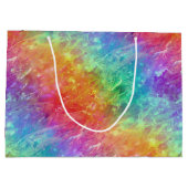 スペルキャスター – ヴィヴィヴィヴィッドレインボーグラデーションプリズム： ラージペーパーバッグ (裏面)