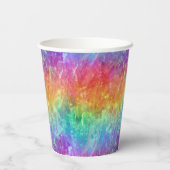 スペルキャスター – ヴィヴィヴィヴィッドレインボーグラデーションプリズム： 紙コップ (裏面)