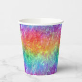 スペルキャスター – ヴィヴィヴィヴィッドレインボーグラデーションプリズム： 紙コップ (左)