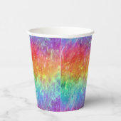 スペルキャスター – ヴィヴィヴィヴィッドレインボーグラデーションプリズム： 紙コップ (右)