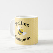 スペルチェンビーの学校大会優勝賞 コーヒーマグカップ (正面左)