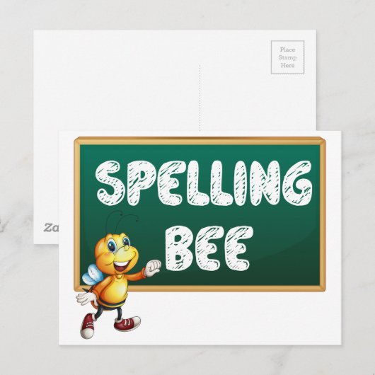 スペルチェ ポストカード (正面/裏面)