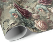 スペルハウンド – バロック様式ゴシック様式の獣バンダナ ラッピングペーパー (ロールコーナー)