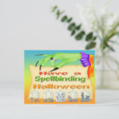 スペルバインディングハロウィン – 魔女の手はがき ポストカード (スタンド正面)