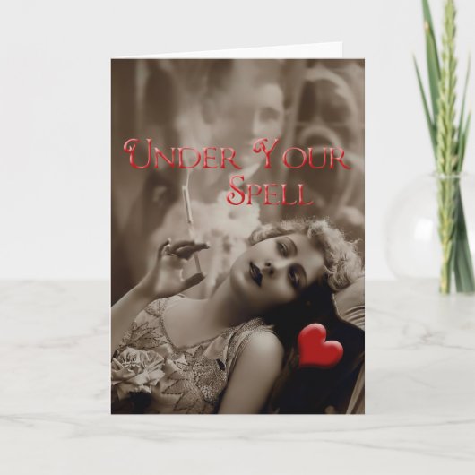 スペルバレンタインヴィンテージ シーズンカード (正面)