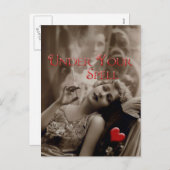 スペルバレンタインヴィンテージ シーズンポストカード (正面/裏面)