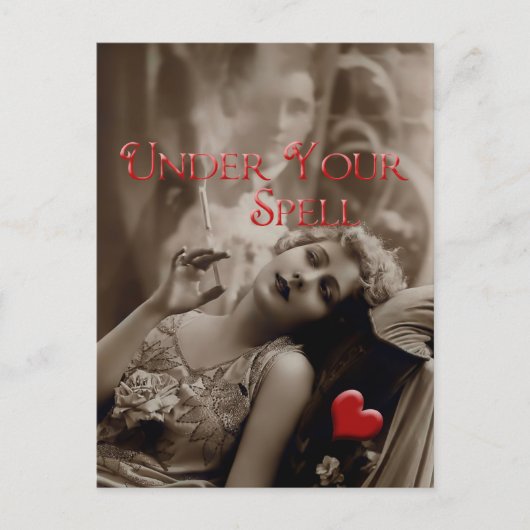 スペルバレンタインヴィンテージ シーズンポストカード (正面)