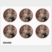 スペルバレンタインヴィンテージ ラウンドシール (シート)