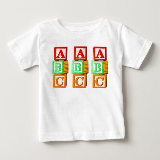 スペルビーズパワーティー ベビーTシャツ (正面)
