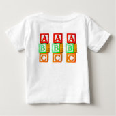スペルビーズパワーティー ベビーTシャツ (裏面)