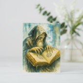 スペルブックと爪を持つダークケルトの薬 シーズンポストカード (スタンド正面)