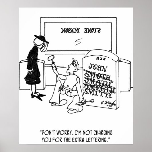 スペルミスの廃棄 ポスター (正面)