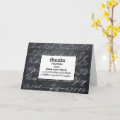 スペルミツバチサンキューカード カード (黄色い花)