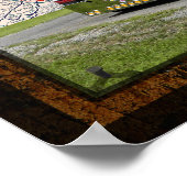 スペンサーの#70 W900Aの地図ポスター ポスター (角)