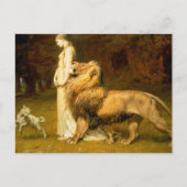 スペンサーズのUnaとLion妖精の国Queene - Riviere ポストカード (正面)