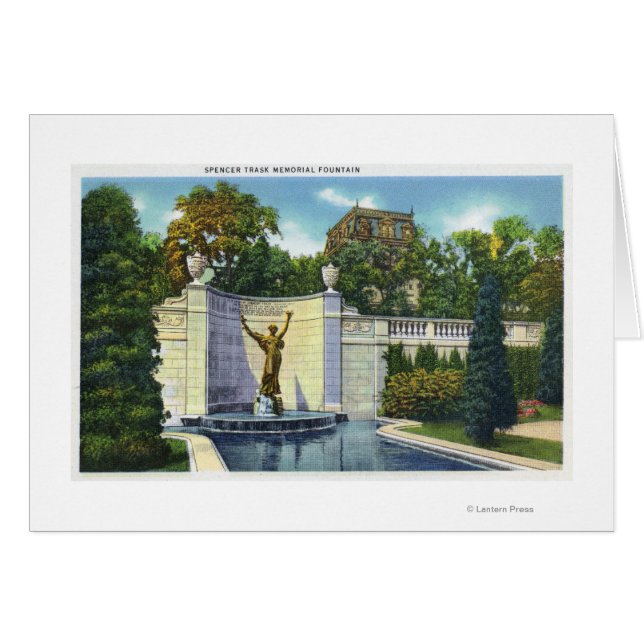 スペンサートラスク記念噴水ビュー (正面横)