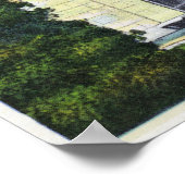 スペンサートラスク記念噴水ビュー ポスター (角)