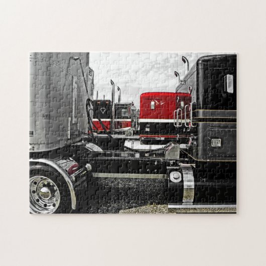 スペンサーモデル芸術的な打撃のパズル ジグソーパズル (横)