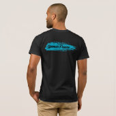 スペンサーTシャツ(黒) Tシャツ (裏面フル)