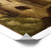 スペンシー城の西門の眺め、サセックス ポスター (角)