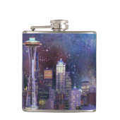 スペーシーシアトル フラスク (正面)