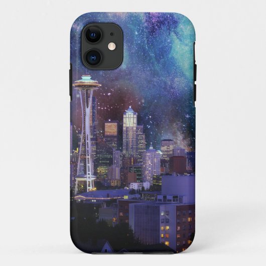 スペーシーシアトル Case-Mate iPhoneケース (裏面)