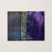 スペーシーシカゴスカイライン ジグソーパズル (横)