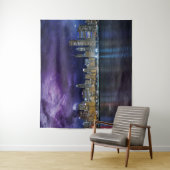 スペーシーシカゴスカイライン タペストリー (インサイチュ)